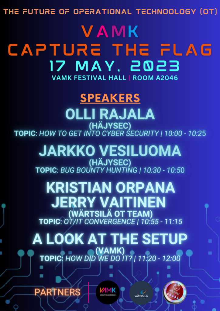 Capture the flag 17.5.2023