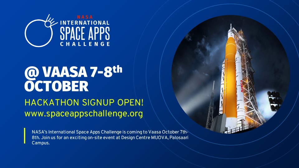 NASA’s International Space Apps Challenge is coming to Vaasa