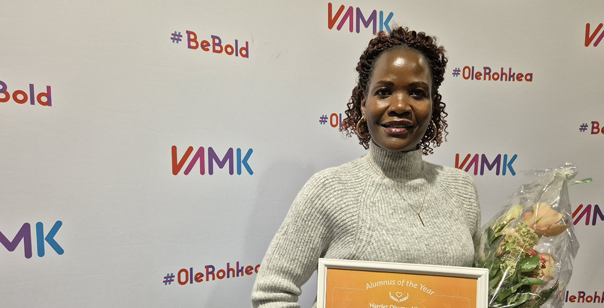 Harriet Okumu-Nisula is VAMKs Alumnus of the Year