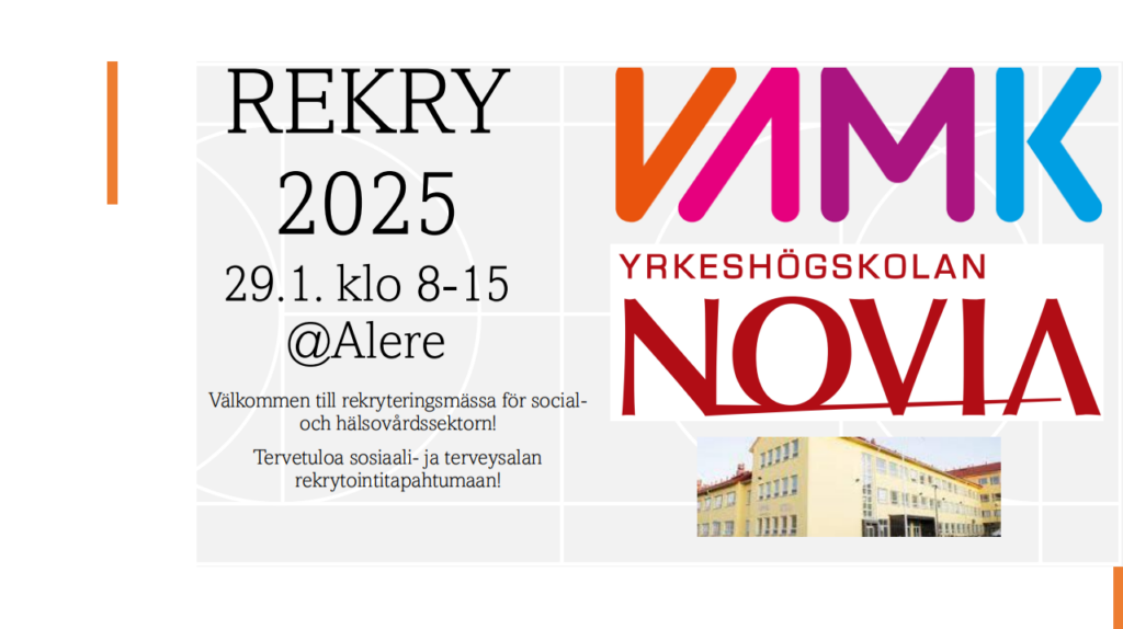 Rekry 2025 – sosiaali- ja terveysalan rekrytointitapahtuma 29.1.2025